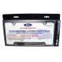 Ford Racing M-1828-SS304C Ford Performance License Plate Frame-Brushed Stainless Steel