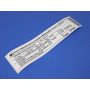 Mopar 68085131AA LABEL, Vehicle Emission Control Information