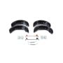 Mopar 68101452AA SHOE AND LINING KIT, Parking Brake