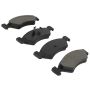 MPA 1000-0170M QB Semi-Metallic Brake Pads
