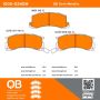 MPA 1000-0240M QB Semi-Metallic Brake Pads