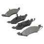MPA 1000-0257M QB Semi-Metallic Brake Pads