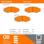 MPA 1000-0266C QB Ceramic Brake Pads