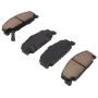 MPA 1000-0273M QB Semi-Metallic Brake Pads