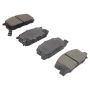 MPA 1000-0282M QB Semi-Metallic Brake Pads