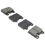 MPA 1000-0287M QB Semi-Metallic Brake Pads