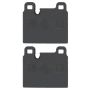 MPA 1000-0287M QB Semi-Metallic Brake Pads