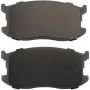 MPA 1000-0297M QB Semi-Metallic Brake Pads