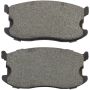 MPA 1000-0297M QB Semi-Metallic Brake Pads
