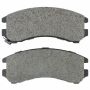 MPA 1000-0357M QB Semi-Metallic Brake Pads