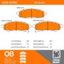 MPA 1000-0376C QB Ceramic Brake Pads
