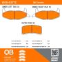 MPA 1000-0377C QB Ceramic Brake Pads