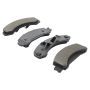 MPA 1000-0387M QB Semi-Metallic Brake Pads