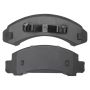 MPA 1000-0387M QB Semi-Metallic Brake Pads