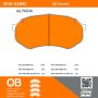 MPA 1000-0389C QB Ceramic Brake Pads