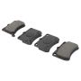 MPA 1000-0402M QB Semi-Metallic Brake Pads