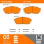 MPA 1000-0409C QB Ceramic Brake Pads