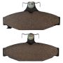 MPA 1000-0413M QB Semi-Metallic Brake Pads