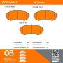 MPA 1000-0422C QB Ceramic Brake Pads