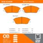 MPA 1000-0440M QB Semi-Metallic Brake Pads