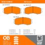 MPA 1000-0484C QB Ceramic Brake Pads