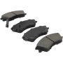 MPA 1000-0498M QB Semi-Metallic Brake Pads