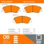 MPA 1000-0503M QB Semi-Metallic Brake Pads