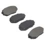 MPA 1000-0525M QB Semi-Metallic Brake Pads
