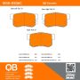 MPA 1000-0536C QB Ceramic Brake Pads
