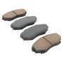 MPA 1000-0551M QB Semi-Metallic Brake Pads