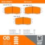 MPA 1000-0567C QB Ceramic Brake Pads