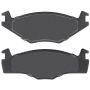 MPA 1000-0569M QB Semi-Metallic Brake Pads