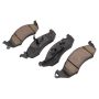 MPA 1000-0576M QB Semi-Metallic Brake Pads