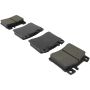 MPA 1000-0578M QB Semi-Metallic Brake Pads