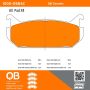 MPA 1000-0584C QB Ceramic Brake Pads