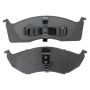 MPA 1000-0591M QB Semi-Metallic Brake Pads