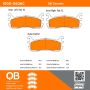 MPA 1000-0636C QB Ceramic Brake Pads