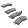 MPA 1000-0637M QB Semi-Metallic Brake Pads