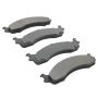 MPA 1000-0655M QB Semi-Metallic Brake Pads