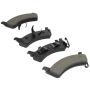 MPA 1000-0664M QB Semi-Metallic Brake Pads