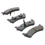 MPA 1000-0667M QB Semi-Metallic Brake Pads