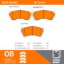 MPA 1000-0668C QB Ceramic Brake Pads