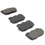 MPA 1000-0671M QB Semi-Metallic Brake Pads