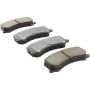 MPA 1000-0677M QB Semi-Metallic Brake Pads