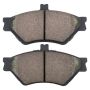 MPA 1000-0678M QB Semi-Metallic Brake Pads