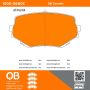 MPA 1000-0680C QB Ceramic Brake Pads