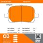 MPA 1000-0707C QB Ceramic Brake Pads