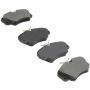 MPA 1000-0720M QB Semi-Metallic Brake Pads