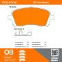 MPA 1000-0721M QB Semi-Metallic Brake Pads