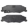 MPA 1000-0732M QB Semi-Metallic Brake Pads